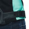 Dainese RACING 4 dámská sportovní kožená bunda černá/aqua vel.46
